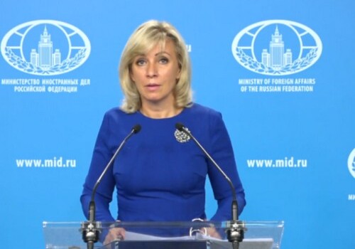 Мария Захарова: «Москва обсуждает с Баку и Ереваном инициативы сторон по закреплению перемирия и активизации переговорного процесса»