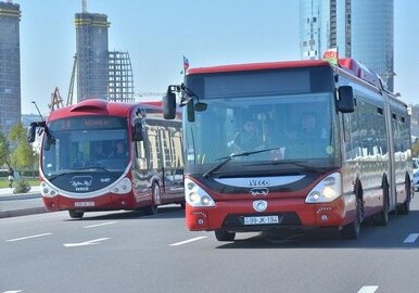 В течение двух дней в 14 городах и районах Азербайджана не будет работать общественный транспорт