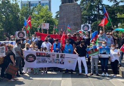 В Трабзоне прошла акция в поддержку Азербайджана (Видео)