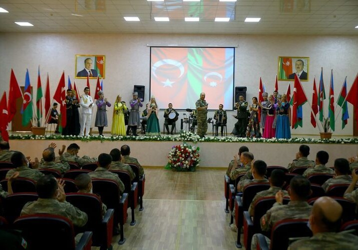 Состоялась торжественная церемония под девизом «Азербайджано-турецкое братство вечно и нерушимо» (Фото-Видео)