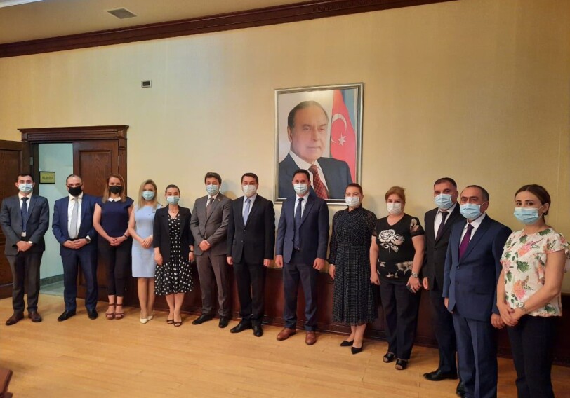 Помощник Президента встретился с членами азербайджанской общины Нагорно-карабахского региона (Фото)
