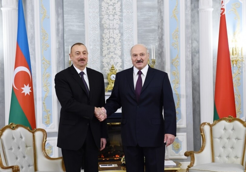Ильхам Алиев поздравил президента Беларуси (Добавлено) 