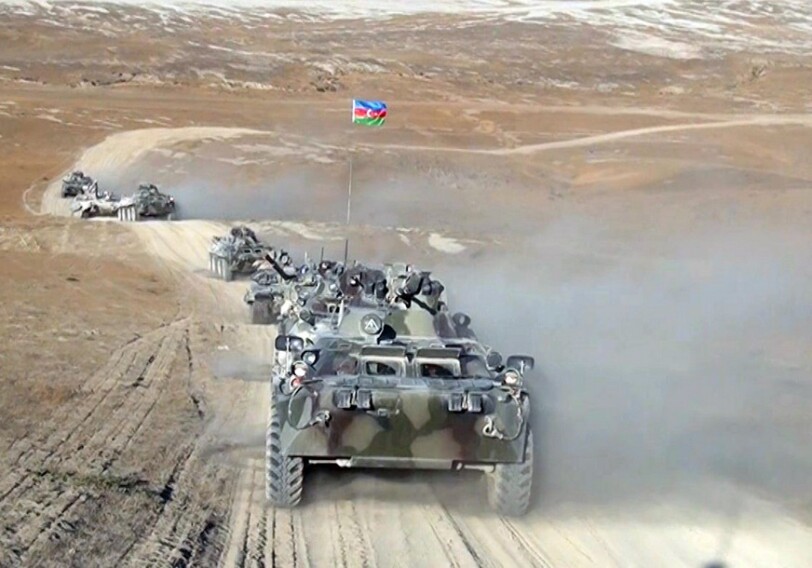 Первый этап азербайджано-турецких тактических учений продолжается с участием подразделений Сухопутных войск (Фото-Видео) 