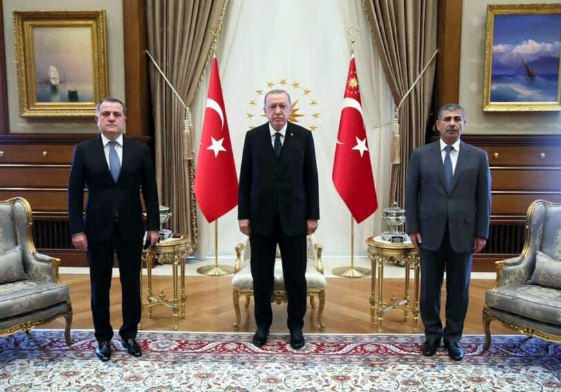 Президент Турции принял Джейхуна Байрамова и Закира Гасанова (Фото-Видео)