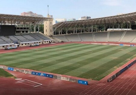 Стадион «Тофик Бахрамов» готовят к Лиге чемпионов (Фото)