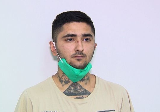 В Баку задержан мужчина за торговлю наркотиками (Видео)