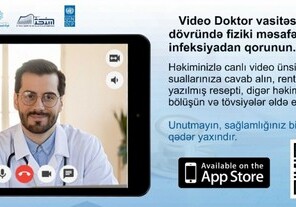 Минздрав Азербайджана запустил новое мобильное приложение Video Doktor