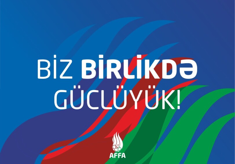 «Biz birlikdə güclüyük!» - АФФА объявила девиз сборной в преддверии Лиги Наций