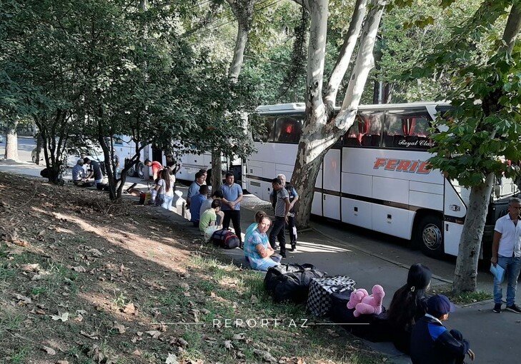 Завершилась очередная эвакуация из Грузии в Азербайджан (Фото-Обновлено)
