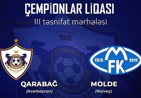 УЕФА назвал место встречи «Карабах» – «Мольде»