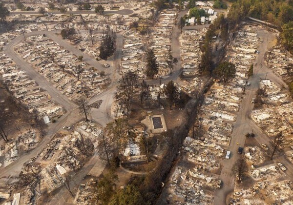 В США из-за пожаров эвакуировано более полумиллиона человек