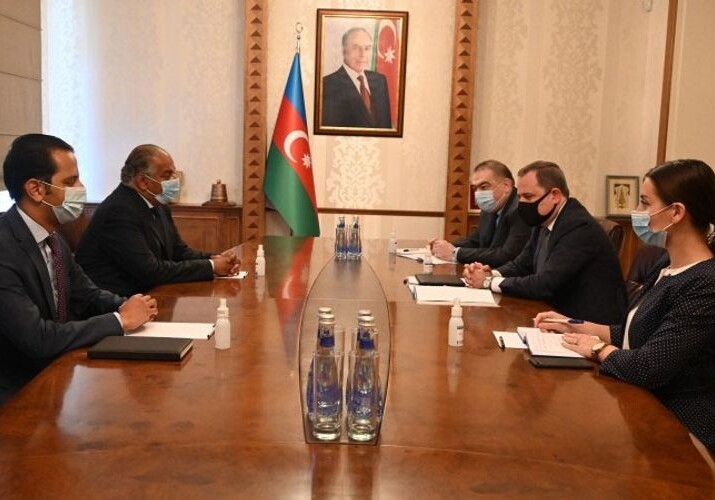 Джейхун Байрамов встретился с послом Франции (Фото)