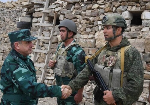 Помощник президента Азербайджана и начальник ГПС посетили воинские части и подразделения пограничной дивизии «Газах» (Фото)
