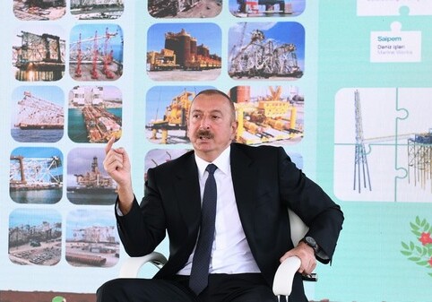Ильхам Алиев: «Нефтяники всегда пользовались большим уважением в Азербайджане»