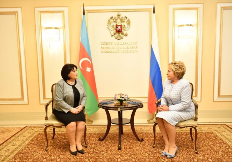 В Москве состоялась встреча спикеров парламентов Азербайджана и России (Фото)