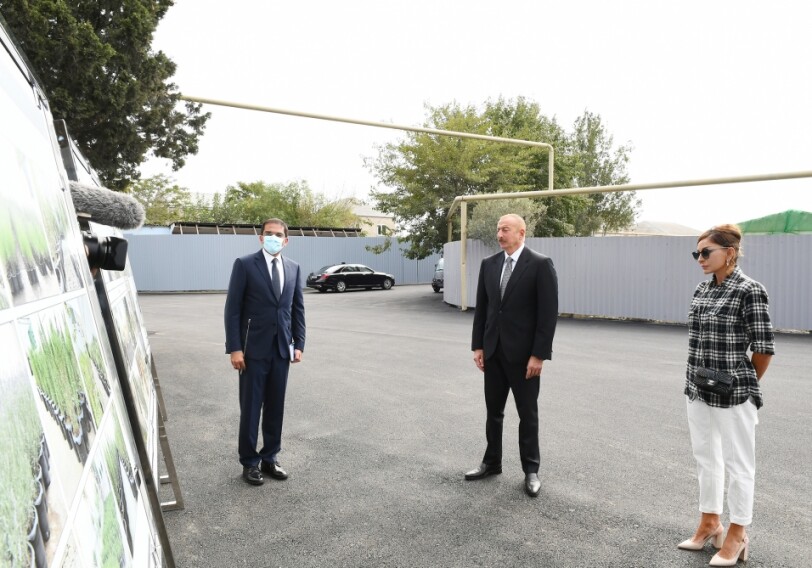 Ильхам Алиев: «Начинается новый период в жизни села Балаханы»