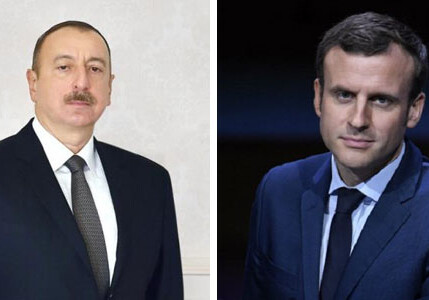 Президент Франции позвонил главе Азербайджана