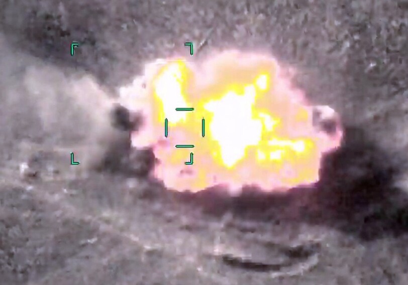 Уничтожены еще два армянских танка (Видео)