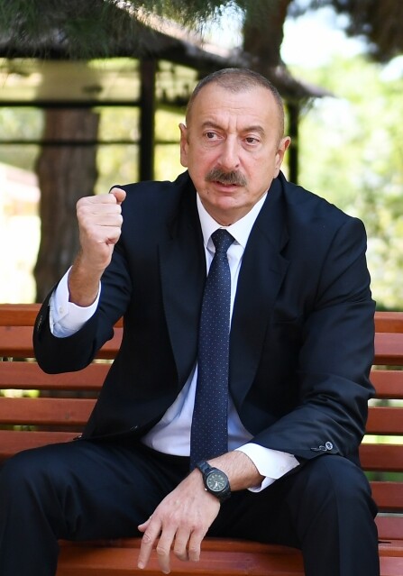 Ильхам Алиев: «Азербайджан готов остановить боевые действия, если ВС Армении немедленно покинут оккупированные территории»
