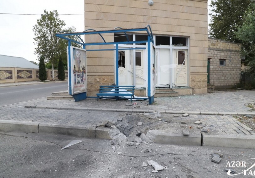 Военные преступления армян: в Тертере разрушены десятки домов, объектов торговли и общественного питания (Фото)
