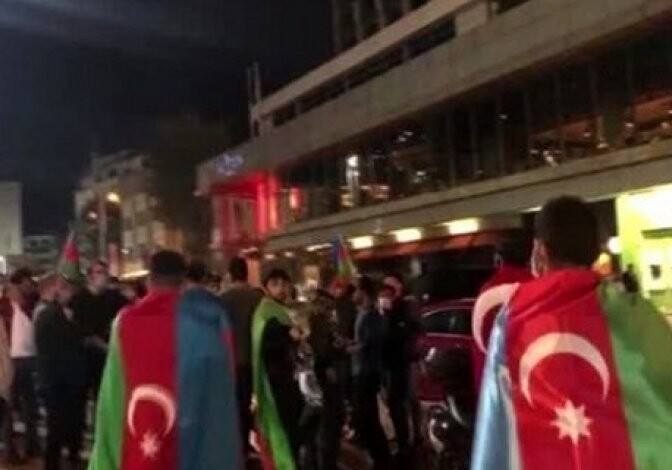 Молодежь Турции поддержала Азербайджан (Видео)