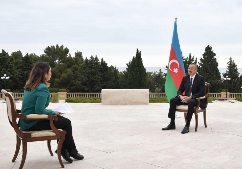 Ильхам Алиев: «В некоторых случаях резолюции Совета Безопасности выполняются в течение нескольких дней, а может и нескольких часов»