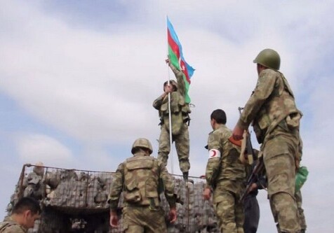 Азербайджанский флаг водружен на посту, где Мубариз Ибрагимов уничтожил большое количество вражеских сил (Видео) 