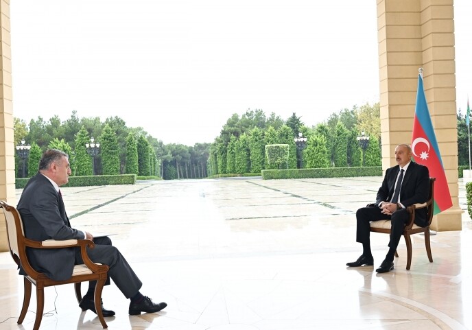 Президент Ильхам Алиев дал интервью турецкому телеканалу «TRT Haber» (Фото-Видео-Обновлено)