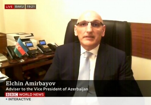 Помощник первого вице-президента Азербайджана в эфире телеканала BBC World: «Армянская сторона избрала в качестве мишени мирное азербайджанское население»
