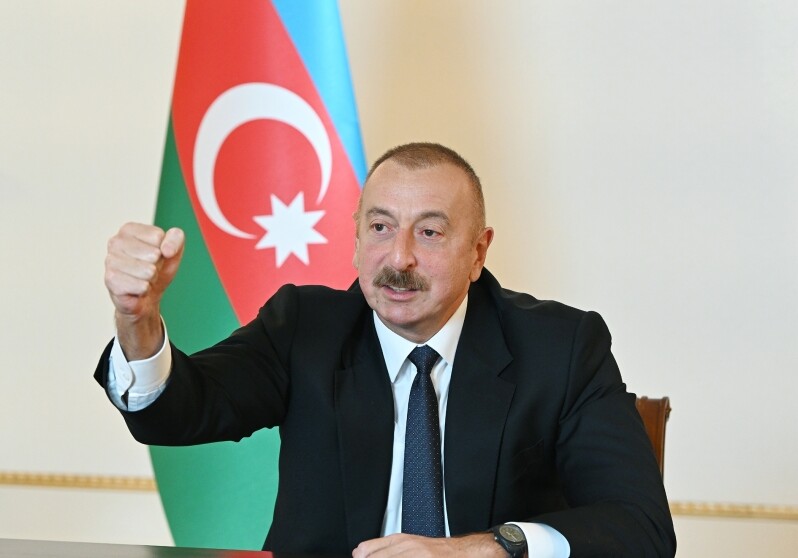 Президент Ильхам Алиев: «Единственный путь спасения вражеской страны – покинуть наши земли»