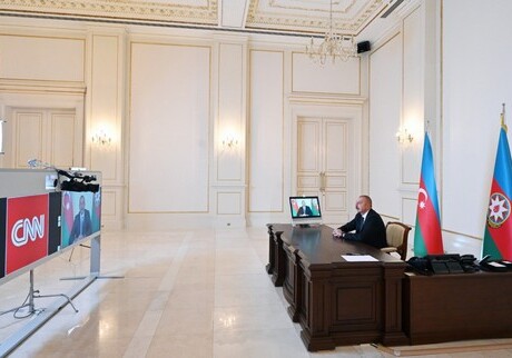 Ильхам Алиев: «Сегодня в Азербайджане живут тысячи армян. А из Армении изгнаны все азербайджанцы»
