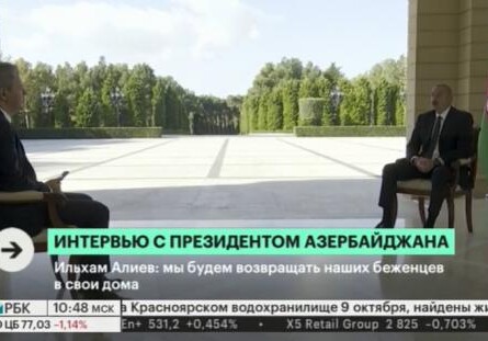 «Россия обладает наибольшими возможностями оказать влияния на ход конфликта в Карабахе» - президент Азербайджана