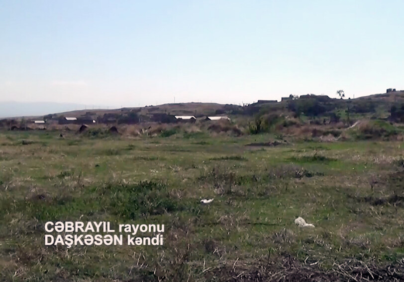 Опубликованы кадры освобожденного от оккупации села Дашкесан (Видео)