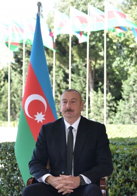 Президент Азербайджана: «Приказ атаковать Гянджу отдал лично Пашинян»