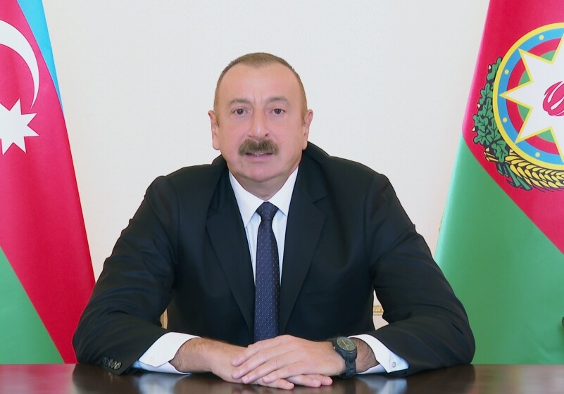 Ильхам Алиев: «Ни одна сила не устоит перед волей азербайджанского народа» (Фото-Видео)