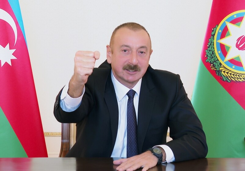 Президент Ильхам Алиев: «Физули был в руках шакалов и хищников»