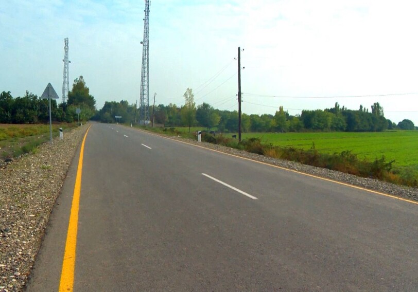 Реконструирована автодорога в три прифронтовых села Агдама (Фото)