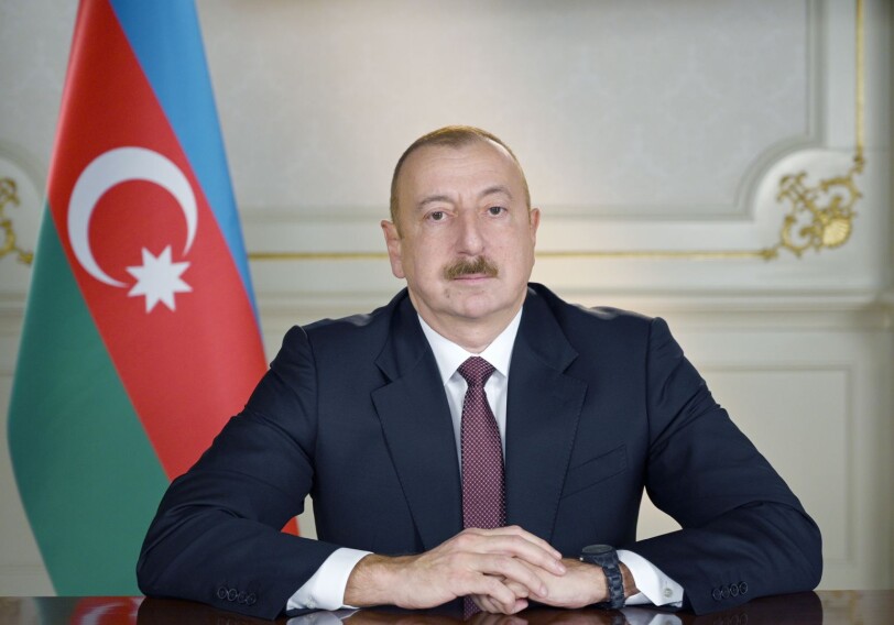 Ильхам Алиев: «ВС Азербайджана подняли над древним Худаферинским мостом азербайджанский флаг» (Видео)