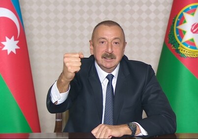 Ильхам Алиев: «От оккупации освобождены город Зангилан и еще 24 села» (Видео)