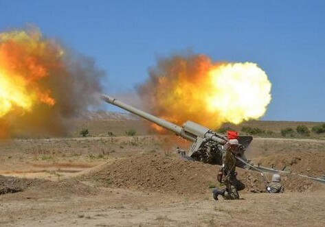 ВС Армении обстреливают позиции Азербайджанской армии в Физулинском районе