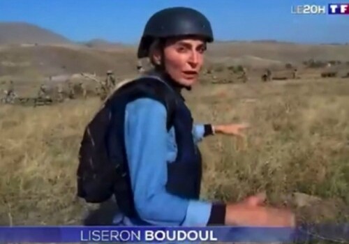 Французский канал TF1 подготовил репортаж с фронта (Фото-Видео)