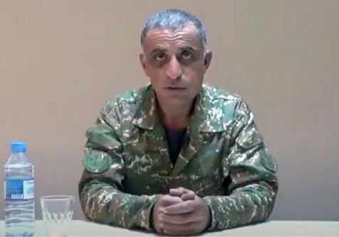 Сдавшийся в плен майор Тоноян обратился к армянскому народу: «Не пускайте наших детей воевать на территории Азербайджана» (Видео)