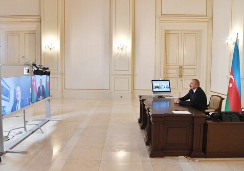Президент Азербайджана дал интервью французской газете «Фигаро» (Фото-Видео-Обновлено)