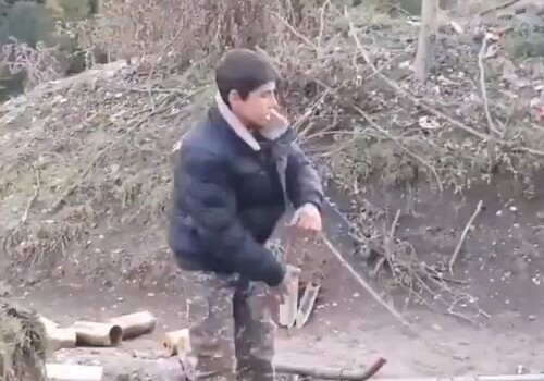 Армянская армия использует детей в бевых действиях (Видео)