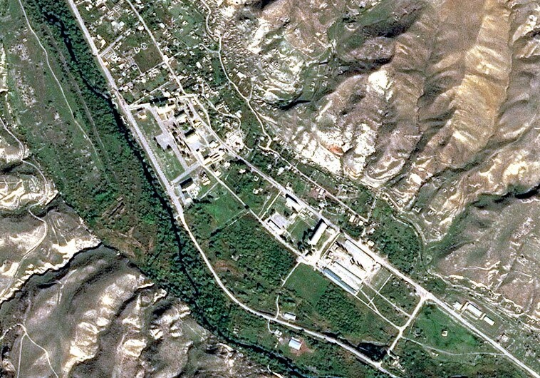 Снимок города Губадлы со спутника
