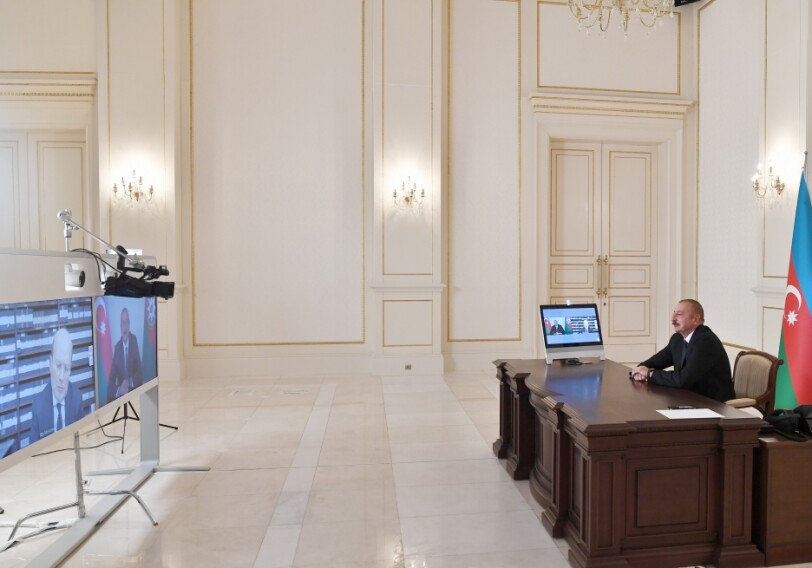 Ильхам Алиев дал интервью итальянскому телеканалу Rai-1 (Фото-Видео-Обновлено)