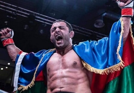 Азербайджанский боец MMA сражается на передовой (Фото)