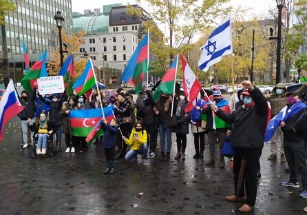 В Монреале и Калгари состоялась акция протеста против армянского террора (Фото)