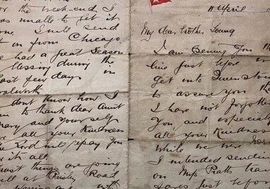 На аукцион выставлено письмо пастора с «Титаника»