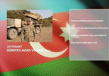 Наши герои: азербайджанский офицер, нанесший противнику большие потери (Видео)